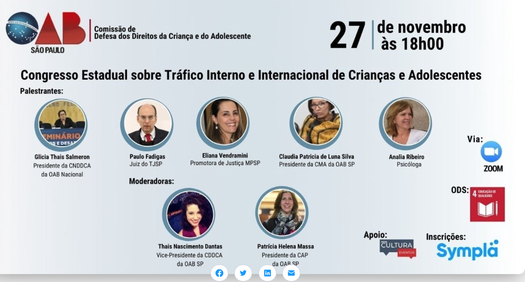 Congresso Estadual sobre Tráfico Interno e Internacional de